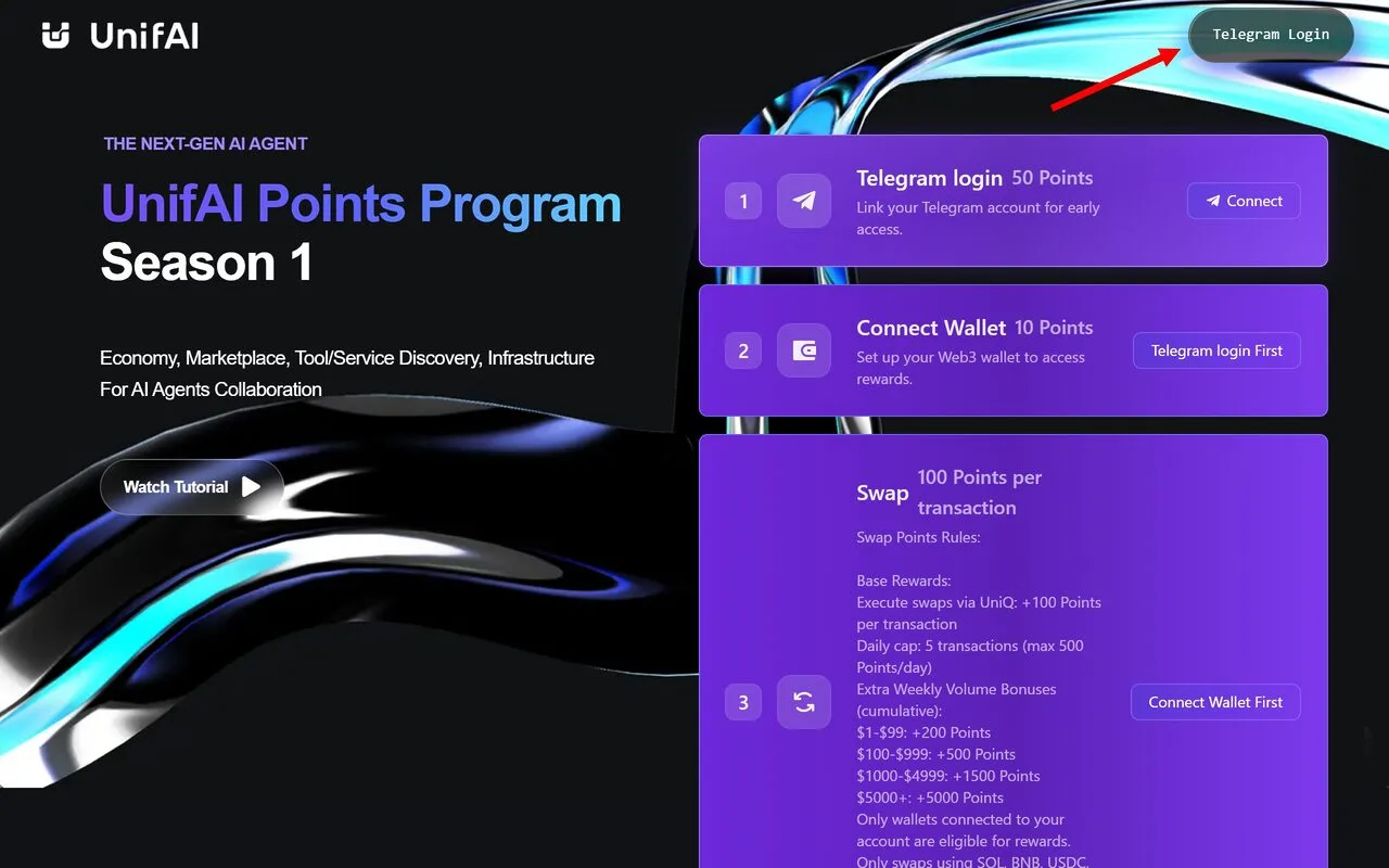 unifai network testb1