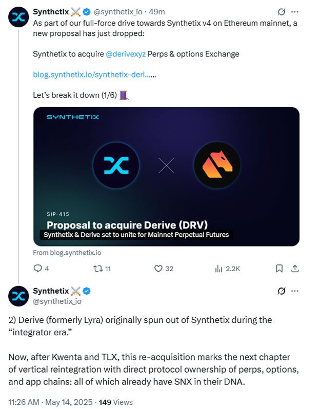 Nguồn: Synthetix