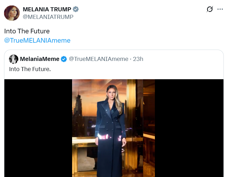 Nguồn: Melania Trump