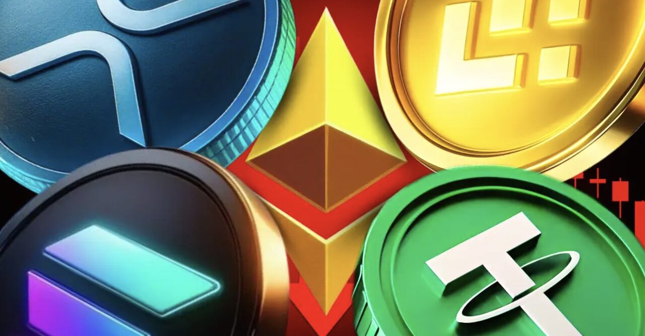 Ethereum có thể mất vị trí thứ 2 vào năm 2026: Liệu USDT, XRP, BNB hay SOL có thể thay thế?