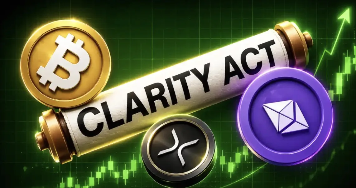Nhà phân tích tiết lộ Đạo luật CLARITY được thông qua hôm nay có ý nghĩa gì đối với giá Bitcoin, Ethereum và XRP